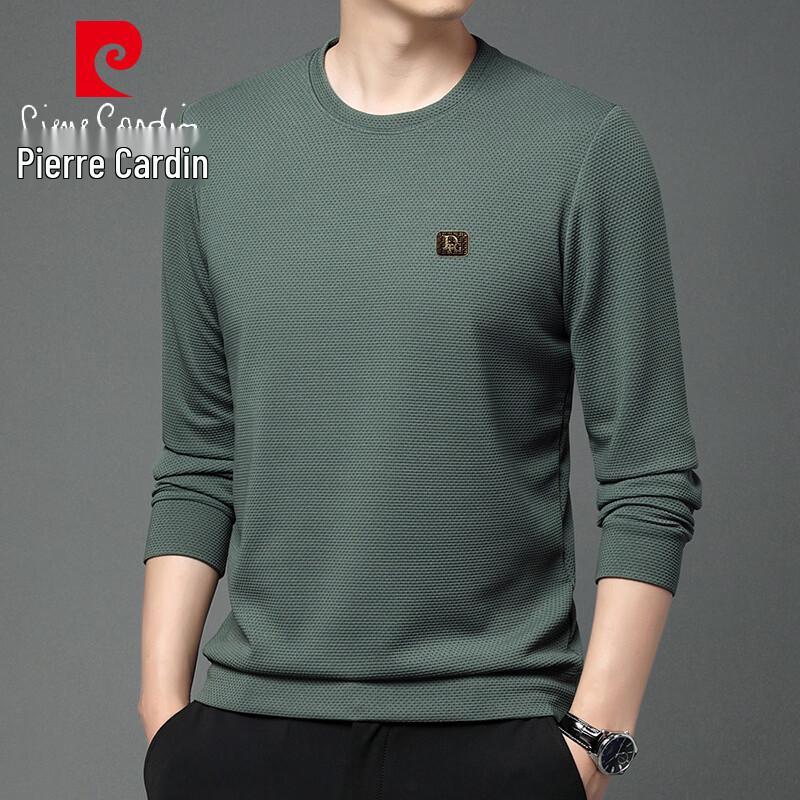 Pierre Cardin Мужской минималистичный свитшот с круглым вырезом