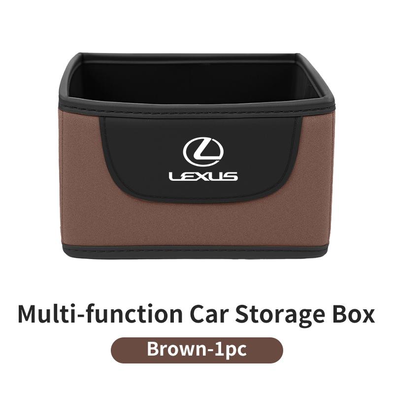 AIV1 Car Trunk Organizer Box Console Tools Storage Case Bag Interior For Lexus CT ES GS NX IS250 CT200h IS300h ES300h RX400h NX300h I