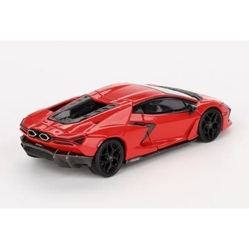 MINI GT 1/64 Lamborghini Revuelto Оранжевый Утиный Лак (Левый руль) Готовый продукт