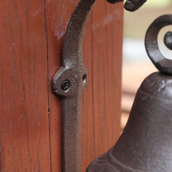 Vintage Dinner Bell Wall Mounted Bell with Birds Indoor Outdoor