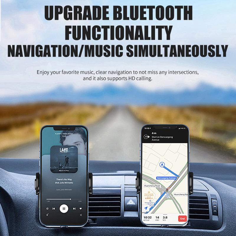 Bluetooth 6.0 Audio Receiver 3.5mm AUX RCA With Mic HIFI Stereo Wireless Adapter Support USB U-Disk For Car Speaker Amp