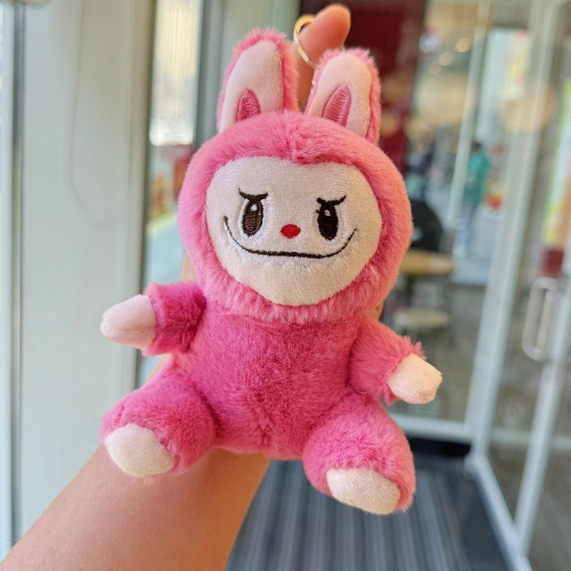 Cartoon Plush Style Toy Keyring Gold Keychain Key Holders Collectors