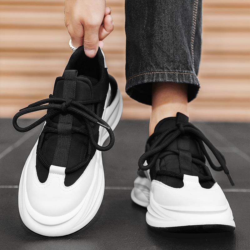 Guochao Platform Catwalk Sneakers Outdoor Dad Shoes Niche Casual Shoes