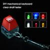 Ergonomic Switch Tester Useful Lightweight Stress Relief Keyboard Cap Keychain