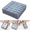 24 Grid Drawer Organizers for Sock Foldable Bra Underwear Storage Box Closet Leggings Sock Organizer Drawers Dividers