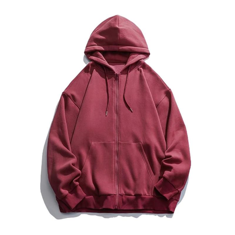 Женская толстовка с капюшоном оверсайз - Новый кардиган свободного кроя весна/осень 2024