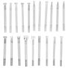 20Pcs Leather Stamp Punch Stamping Carving Pattern Making Tool Leathercraft Embossing Mold
