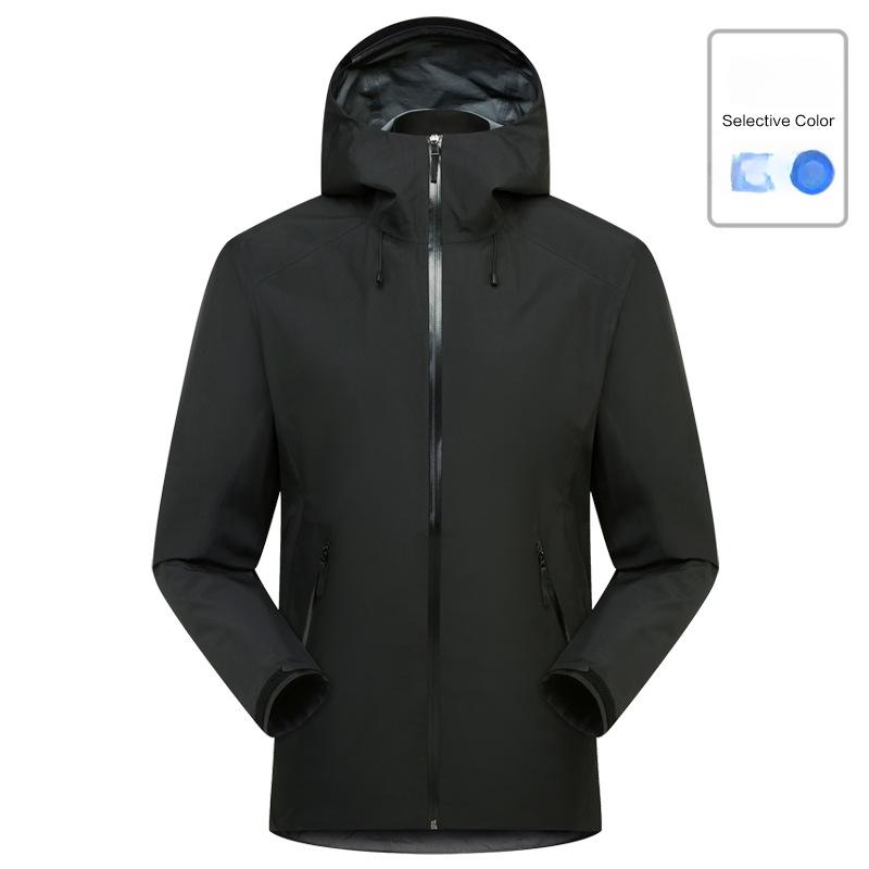 Немаркированная высококачественная однослойная куртка Niaojia LT Outdoor, мужская куртка для альпинизма, трехслойная ламинированная резиновая куртка
