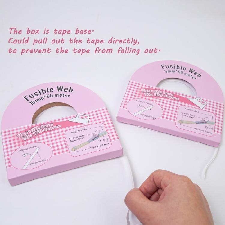 Bias Tape Maker 5 Size 6/9/12/18/25mm Tape Maker Tool Quilting Tool for Fabric Sewing