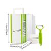 5 in 1 Vegetable Chopper with Container Vegetable Grater Potato Slicer  Kitchen Gadgets