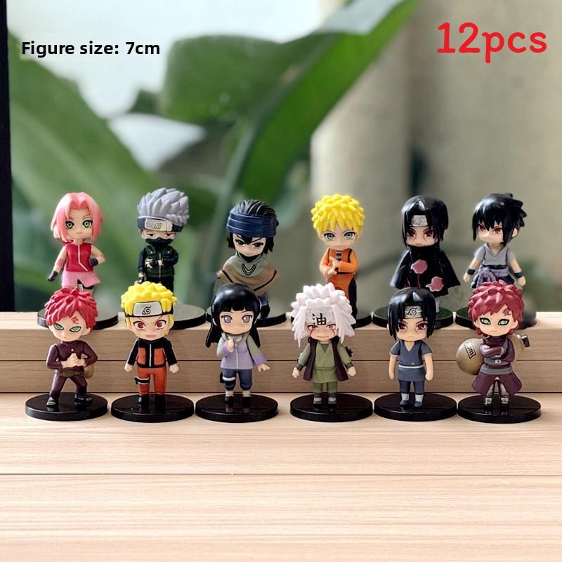 Naruto Pvc Figure Collection 12pack With Display Box For Manga Enthusiasts