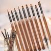 Nail Brush Tools Set, Transparent Coffee Gradient Color Painting Line Drawing Brush,Art Design Painting Tools,Salon Diy Manicure