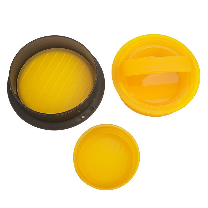 Round Hamburger Burger Press Beef Grill Food-Grade ABS Hamburger Helper Meat Press Cutlets Patty Maker Mold Kitchen Gadgets