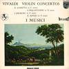 LP Record I MUSICI - Vivaldi/Violin Concertos SFL7523 VICTOR - Japan Classical Used