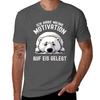 Cute Polar Bear With No Enthusiasm, No Desire, No Motivation Saying T-Shirt Cool Dry Perforunisexce T-Shirt