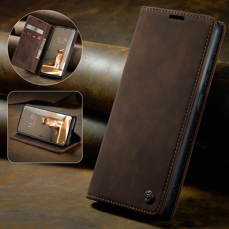 Превосходный матовый кожаный чехол-кошелек с отделениями для карт для Xiaomi 12 12 Pro, держатель-подставка, прочный магнитный чехол для книги для Redmi Note 11 11 Pro 10 9 8 Pro