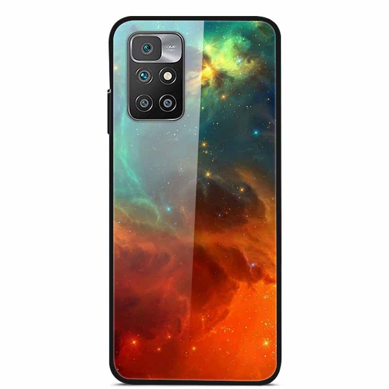 Для чехлов Redmi Note 10 Pro Note10T Закаленное Стекло Жесткая Задняя Крышка для Чехла Телефона Xiaomi Redmi Note 10 5G / Note 10T Capa Fundas