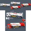 Heavy Duty Gas Tanker Toy Car For Boys With Inertia Drive And Realistic Modeling