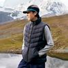Li Ning Hot Pot Down Jacket Series Water-Resistant Casual Versatile Cold-Resistant Comfortable Solid Color Stand Collar Down Vest Winter AMRU041-1