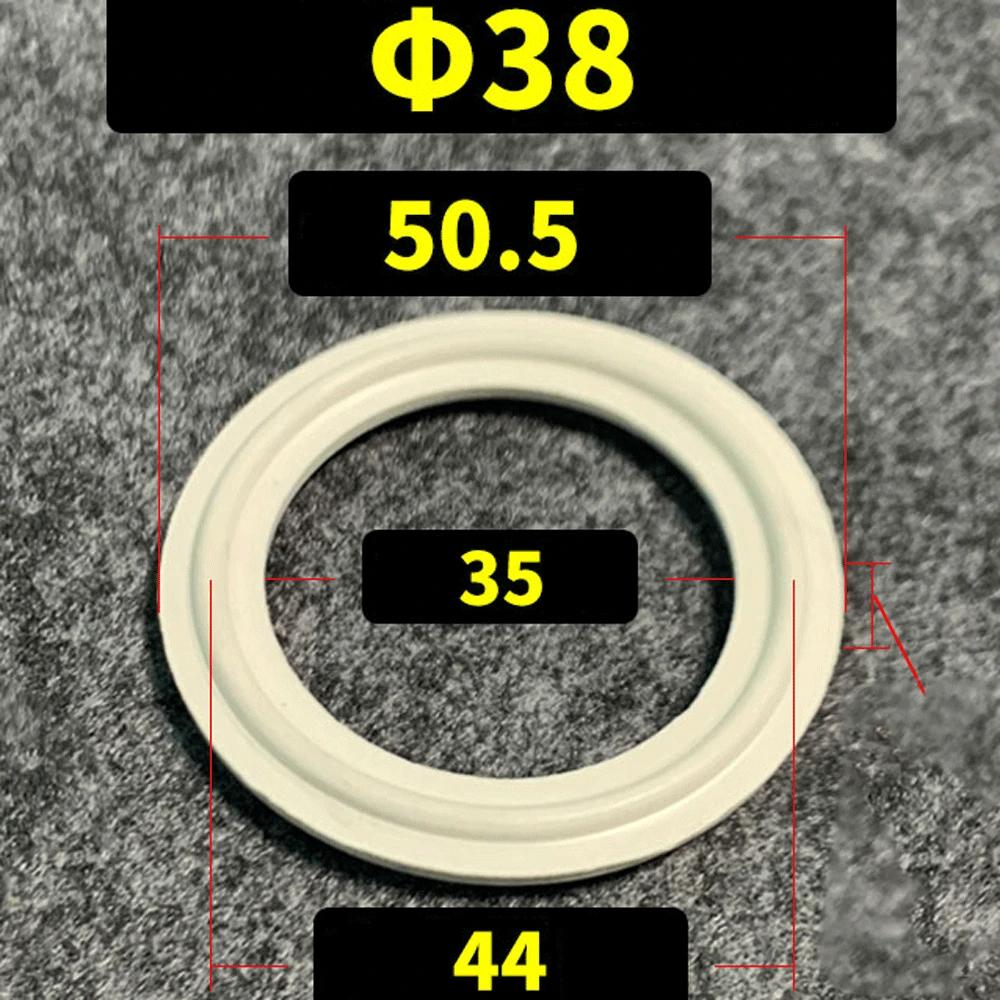 Белая EPDM 38 51 63 76 89 102-219 мм 1,5" -8" Уплотнительная прокладка Tri Clamp Кислото- и щелочестойкая