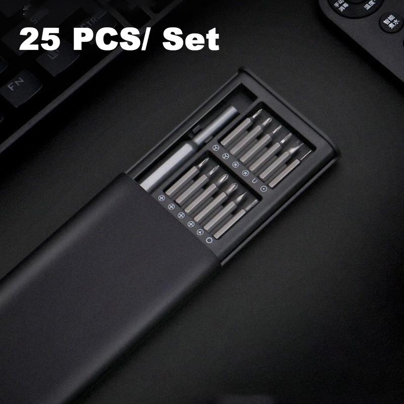 Набор прецизионных отверток 25 в 1, небольшой набор отверток, магнитный набор инструментов для ремонта ноутбука, iPhone, мобильного телефона, ПК, MacBook, планшета, компьютера, PS5