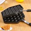 QQ яйцо пузырь форма для выпечки торта форма для яиц роликовый железный алюминиевый вафельница форма с антипригарным покрытием DIY тарелка для кексов