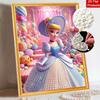 Disney Cinderella Pearl Painting Kit Handmade DIY Candy Land Home Decoration Painting