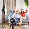 CAMNOON Studio Photography Light Kit Softbox Lighting Set with 105W LED Light * 2 + 50x70cm Softbox