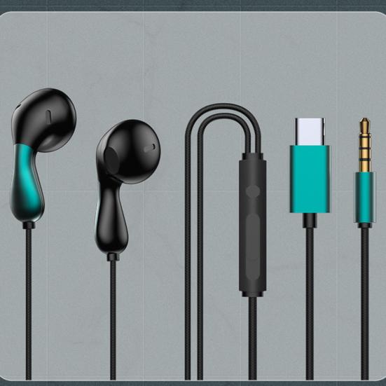 Проводные наушники Yousheng с шумоподавлением, чистый звук, спортивные наушники, проводная гарнитура-вкладыши с тяжелыми басами для OPPO, Huawei, Vivo, Xiaomi