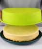 Бытовая круглая силиконовая форма для выпечки торта