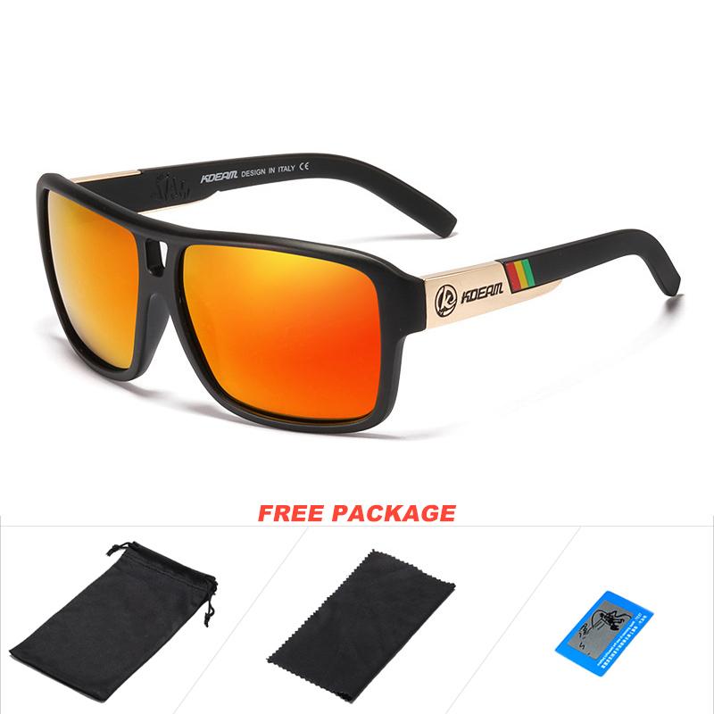 Поляризованные солнцезащитные очки для мужчин, спортивные солнцезащитные очки в квадратной оправе для улицы, 100% защита от ультрафиолета, мужские очки для вождения, солнцезащитные очки для мужчин