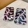 Ins корейский стильный леопардовый чехол-браслет с бриллиантами для Iphone 14 13 12 Pro Max 11 Bling Chain противоударный мягкий чехол Funda
