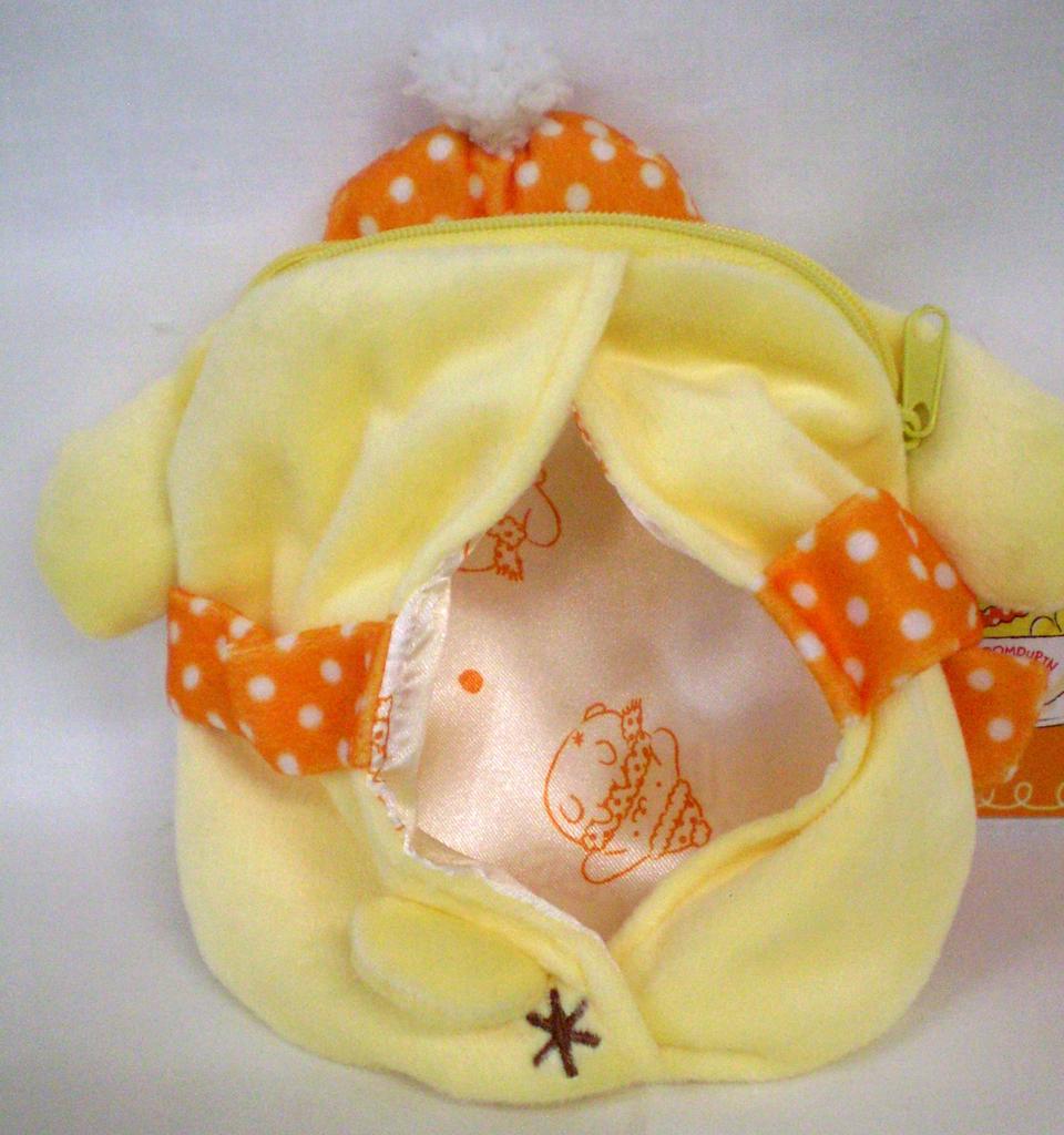 Sanrio Pompompurin 20-й тканевый мешочек в форме персонажа (тепло)