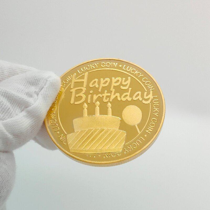 Commemorative Medal, Festival Celebration, Lucky Coin, Happy Birthday Commemoration