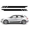 2 шт. Виниловые наклейки на боковую дверь автомобиля Для A3 8V 8P 8Y S3 RS3 Седан Sportback TFSI TDI Спортивные полосы Накладки Автоаксессуары