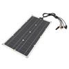 Solar Panel with Controller Monocrystalline 250W Dual USB Port Charging 12V 24V 48V High Conversion