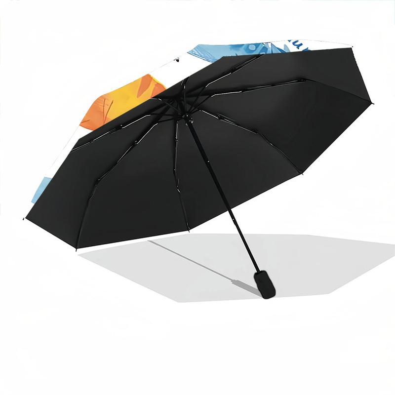 1pc Dinosaur Collection Automatic Folding Umbrella Portable Collapsible 8-Rib Umbrella for All Seasons, Casual Outdoor Accessory, B08