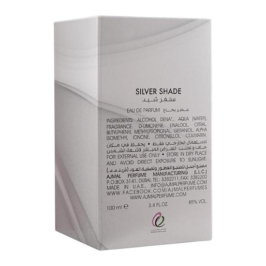 Ajmal Silver Shade EDP цитрусовые духи для мужчин, 100 мл