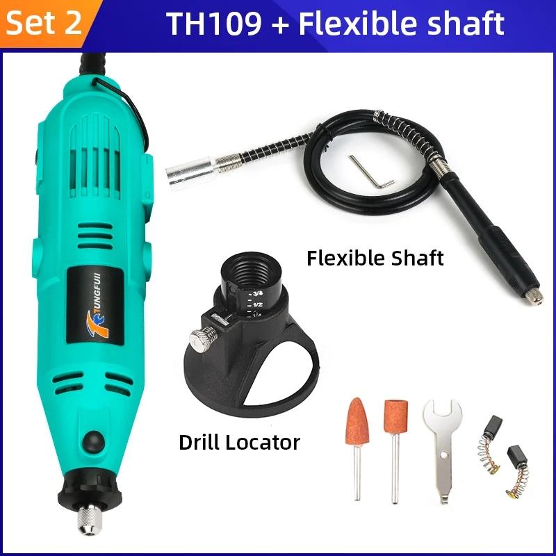 Мини-дрель Dremel 220 В/110 В DIY электроинструменты Мини-электродрель шлифовальная ручка ручная дрель полировальная машина вращающийся инструмент