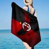 Ac Football Club Beach Towel, Super Soft Microfiber, Gift for Her/Him, Birthday, for Pool, Beach, Travel, Home Decor Fan gifts