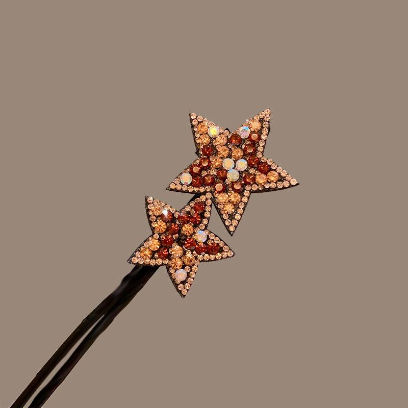 1pc Elegant Pearl Flower Bun Maker Korean Lazy Hair Curler Styling Accessories Hair Style Hairpin Hair Braiding Braider Hairgrip