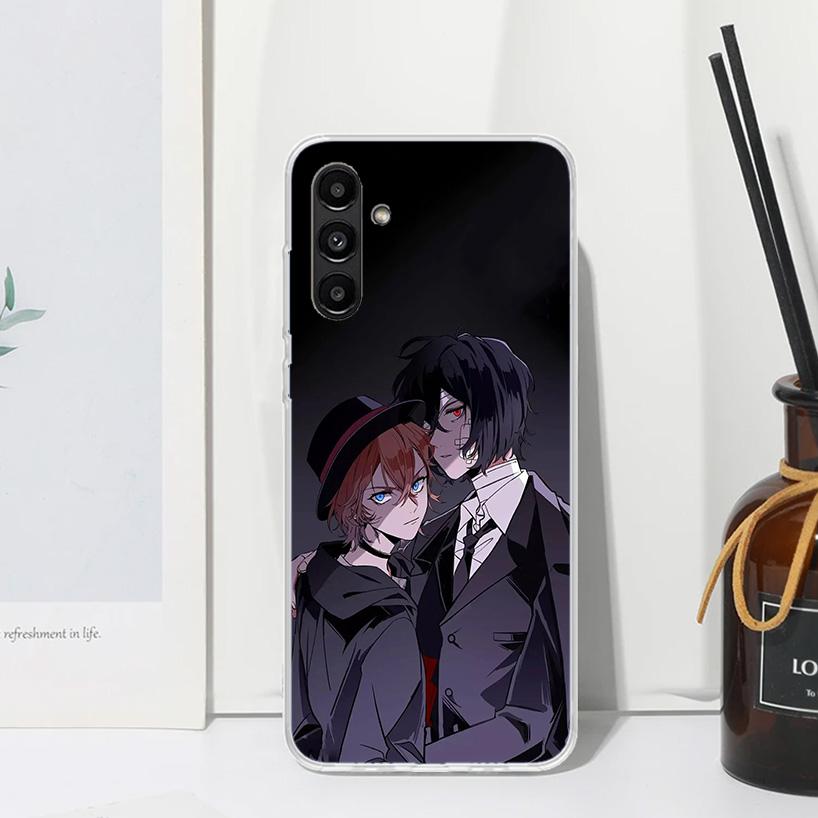 Чехол для телефона Bungo Stray Dogs Double Black для Samsung Galaxy A17 A37 A57 A16 A26 A36 A56 A15 A25 A35 A55 A14 A24 A34 A54 A13 A23
