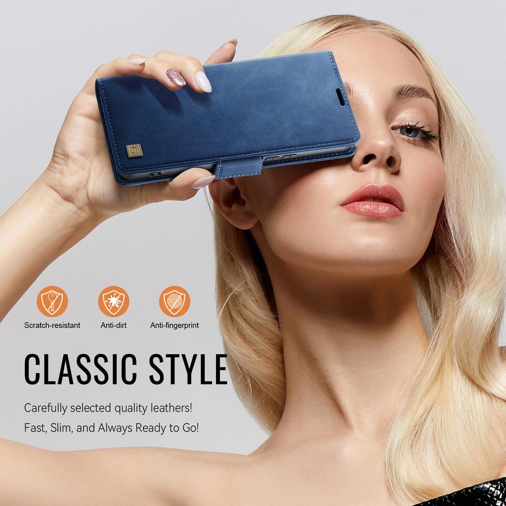 For Samsung Galaxy A53 5G  Wallet Case with Card Slots & Kickstand, 360° Protection Leather Case