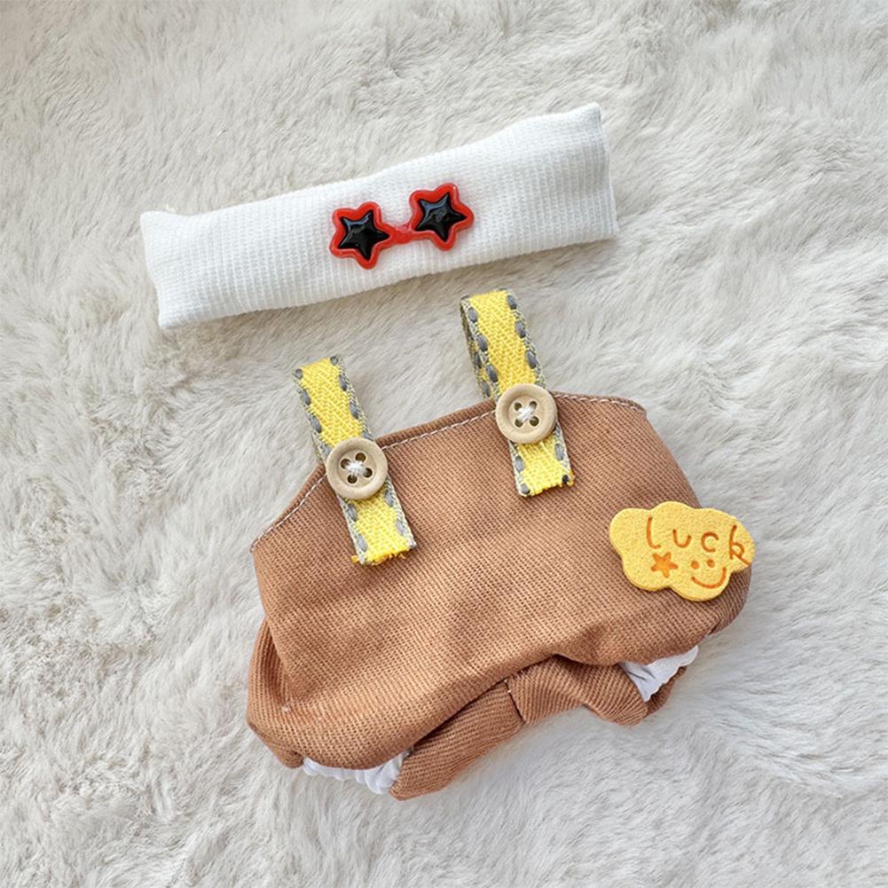 Для 17 см Кукольная одежда Лабубу Модная одежда Толстовки Кукольная одежда Цветовые толстовки Кукольные аксессуары Милые украшения Маленькая одежда