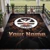 Custom Text Printed Rug Swansea City FC Non Slip Floor Carpet For Home Room Decor