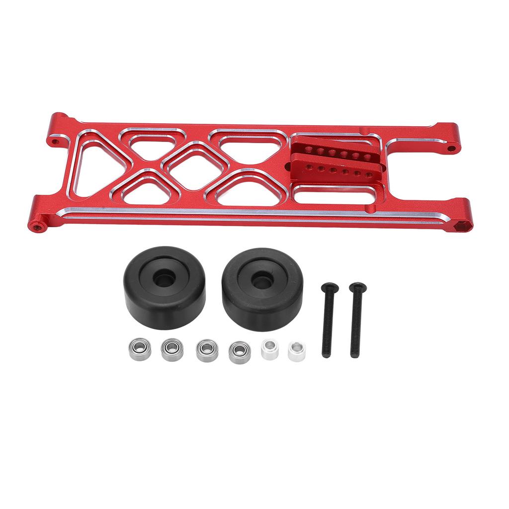 Wheelie Bar Truss Aluminium Alloy Race Wheelie Bar Set for LOSI 110 22S 2WD Drag Car Red