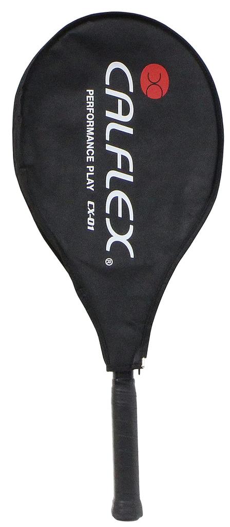 SAKURAI CALFLEX Универсальная теннисная ракетка с текущими струнами BK CX-01 (черный)