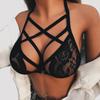 Women Sexy Sport Bandage Lingerie Corset Push Up Underwear Bra Briefs