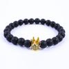 Браслет-корона из меди Zhang Meng Jewelry с цирконами, сохраняющими цвет