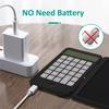 Writing Pad Math Calculator with LCD Notepad Accounting Calculator Drawing Pad  for School Office